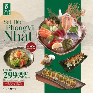 Set Tiệc Phong Vị Nhật